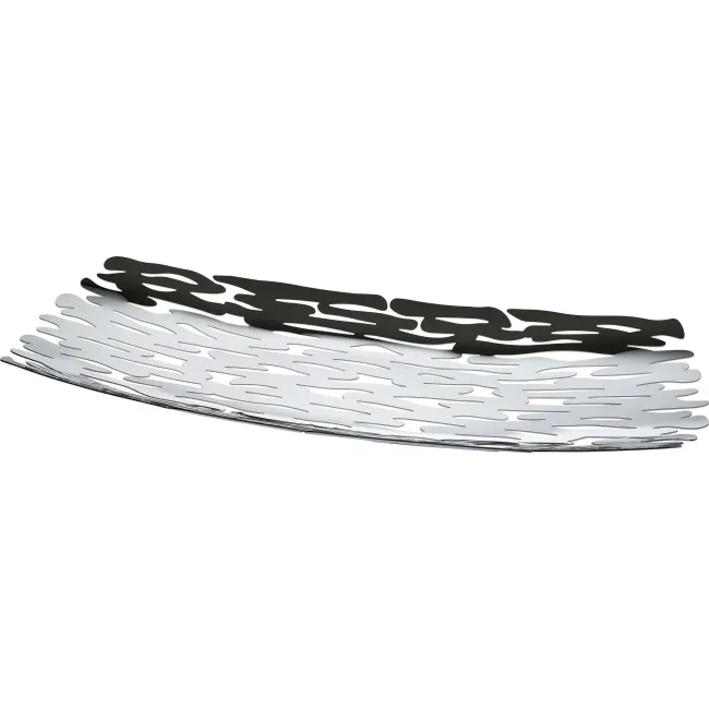 Patera Bark Centrepiece 51x19cm stalowa - 1