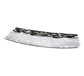 Patera Bark Centrepiece 51x19cm stalowa