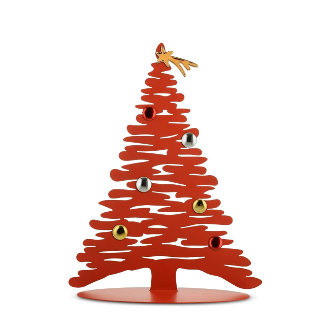 Red Bark for Christmas Tree with Magnets 45cm