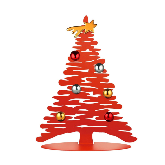 Red Bark for Christmas Tree with Magnets 30cm