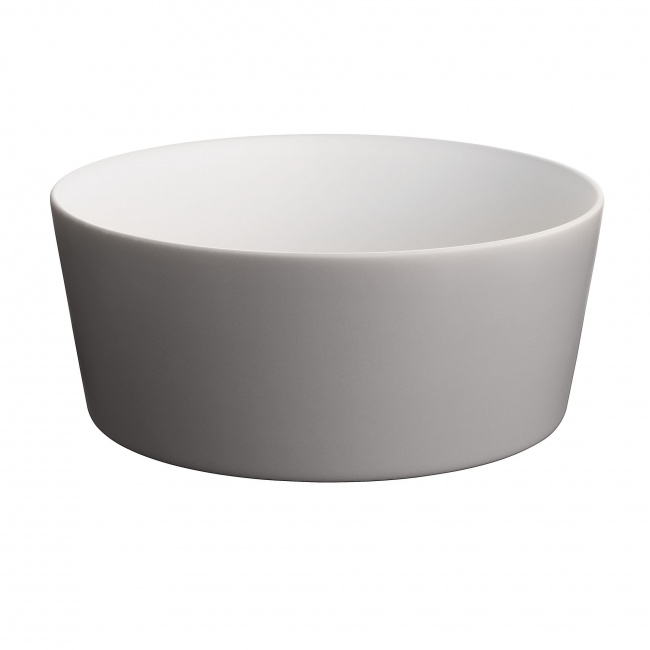 miska sałatkowa, ciemnoszara; 23 cm - 1