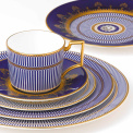 Wedgwood Prestige Anthemion Blue 11.5cm Espresso Cup Saucer - 3