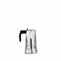 Polished Aluminum Ossidiana 1-Cup Pressure Coffee Maker - 1