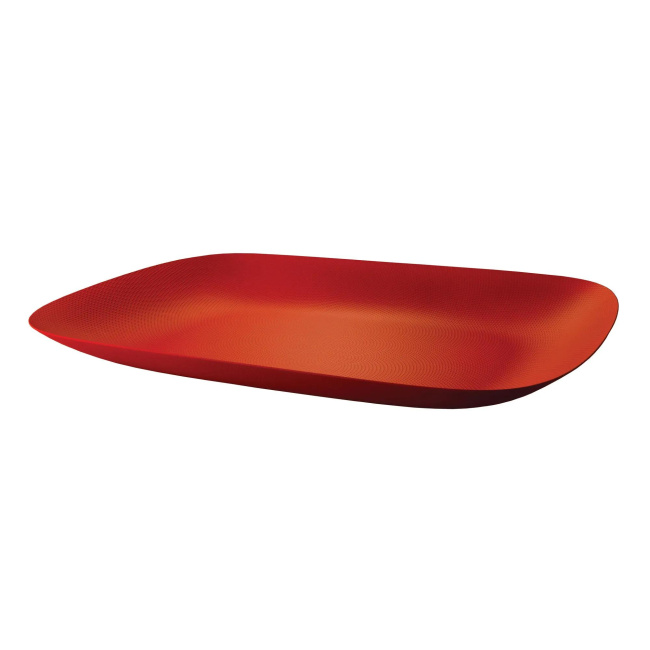 Red Moire Tray