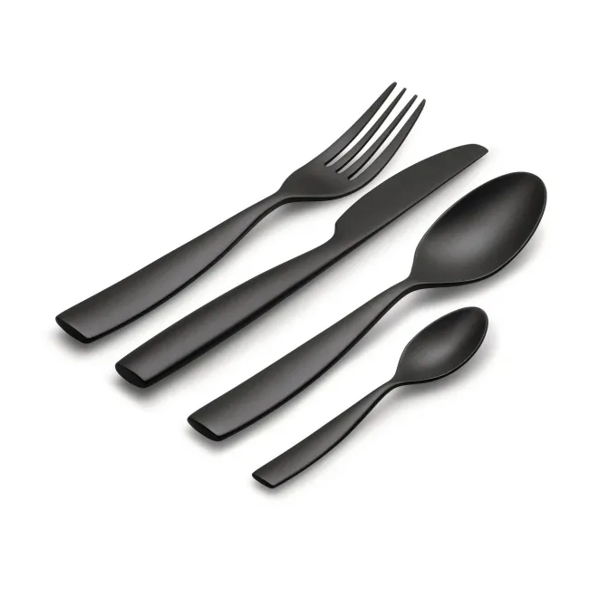 Set of 4 Dressed en plein air Cutlery - 1