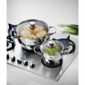 Quality One Cookware Set - 8 pieces - 4