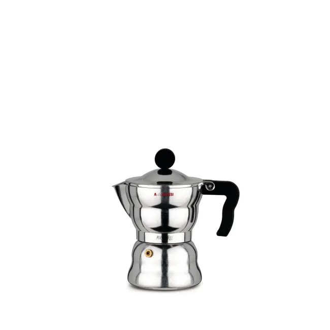 Kawiarka ciśnieniowa aluminiowa Moka Alessi 3-filiż. - 1