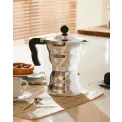 Kawiarka ciśnieniowa aluminiowa Moka Alessi 6-filiż. - 7