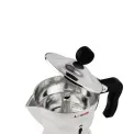 Kawiarka ciśnieniowa aluminiowa Moka Alessi 6-filiż. - 4