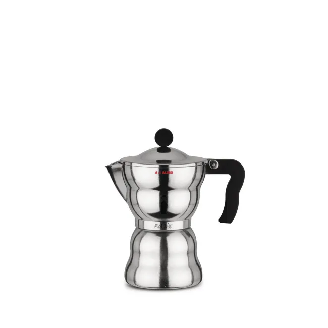 Kawiarka ciśnieniowa aluminiowa Moka Alessi 6-filiż.