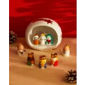 White Nativity Scene with Figures - 3