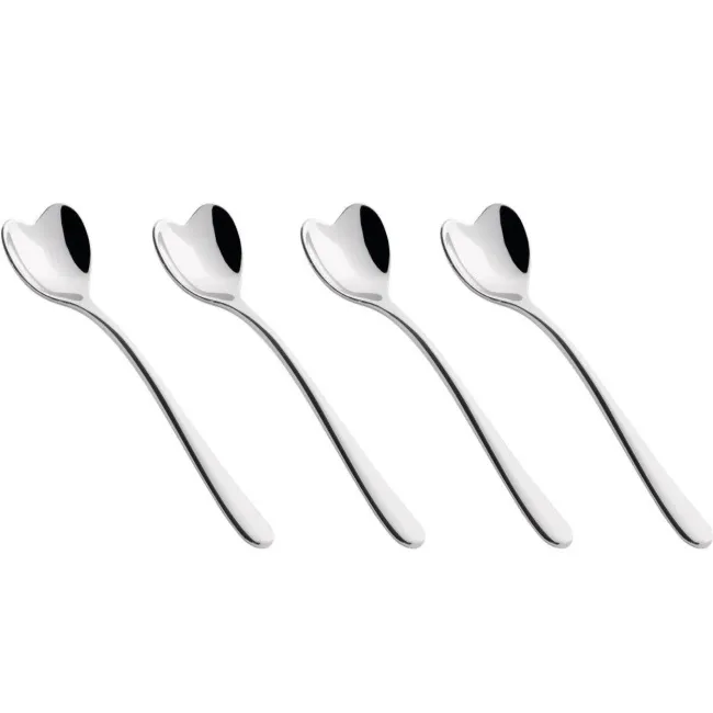 Zestaw 4 łyżeczek do kawy espresso 10cm