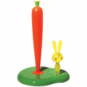 Bunny&Carrot Paper Towel Holder 29.4cm Green - 1