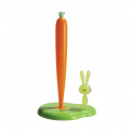 Stojak Bunny&Carrot 34cm na ręczniki papierowe zielony - 1