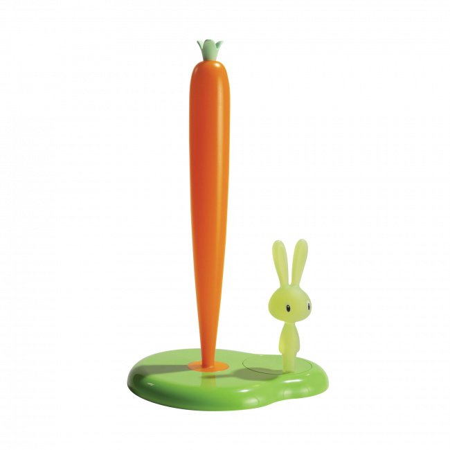 Stojak Bunny&Carrot 34cm na ręczniki papierowe zielony - 1