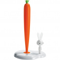 Stojak Bunny&Carrot 34cm na ręczniki papierowe biały - 1