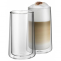 Set of 2 Coffee Time 270ml Glasses - 1