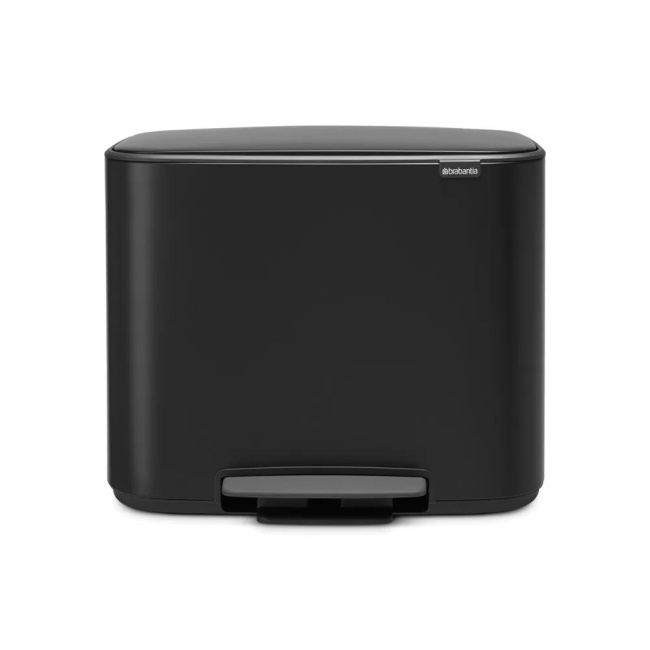 Bo 3x11L Black Waste Bin