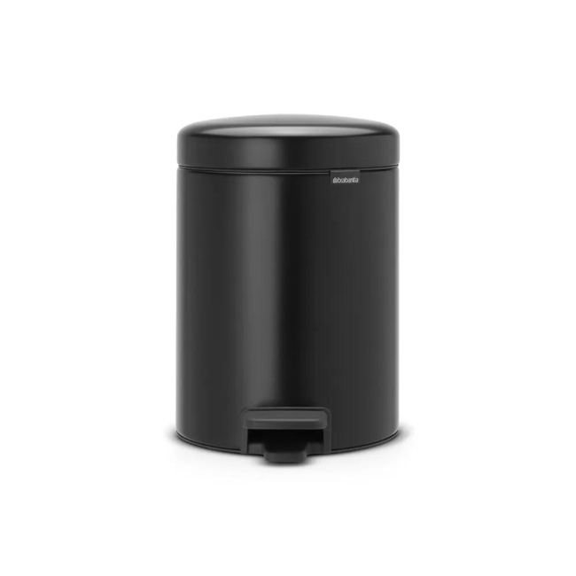 NewIcon Waste Bin 2x2L Black