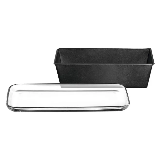 Baking Form 26x12cm + Plate 33x16cm Set - 1