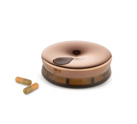 Pojemnik na tabletki YoYo różowe złoto