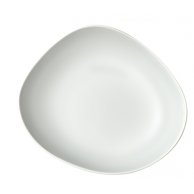 Organic White 20cm Deep Plate