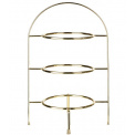 a'Table 3-Tier Gold Etagere 49cm (for 26.5cm plates) - 1