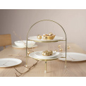 a'Table 3-Tier Gold Etagere 49cm (for 26.5cm plates) - 3