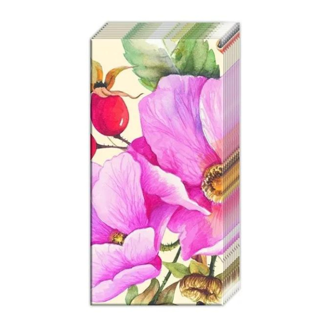 Wild Rose Tissues 21x21cm 10pcs.