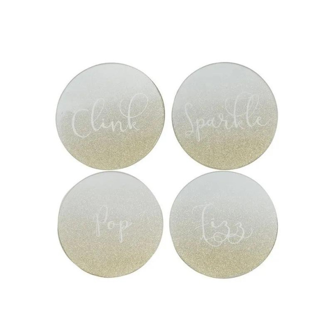 Set of 4 Ava & I 10cm Coasters