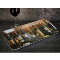 Vintage Wine Creative Tops Tray 21x14cm - 2