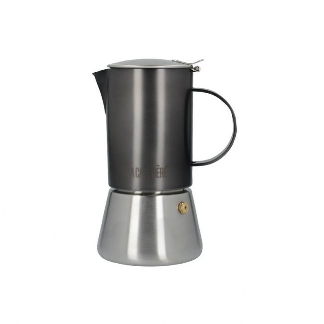 Kawiarka stalowa La Cafetiere do espresso 4-filiż. 