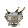 Cooler do szampana 38cm srebrny - 2