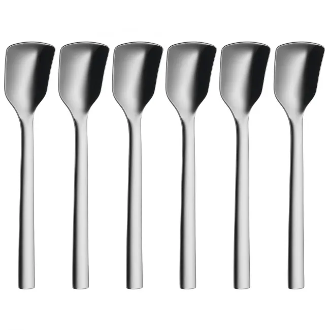 Set of 6 Nuova Ice Cream Spoons