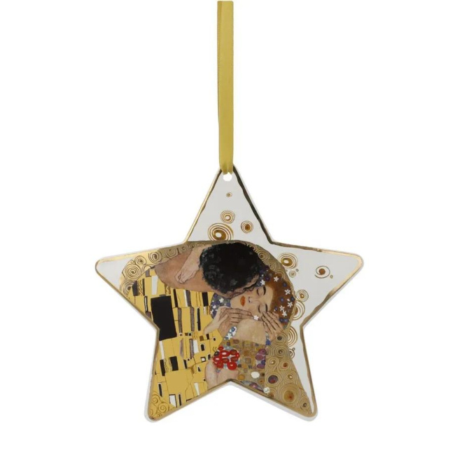 Kiss White Hanging Decoration