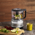 Cream Colored Mini 830ml Food Processor - 2