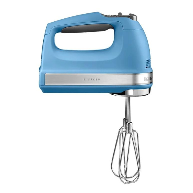 9-speed Hand Mixer Blue