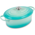 Brytfanna żeliwna 31cm 6,3l owalna Cool Mint - 1