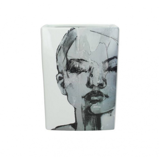 Art Image Vase 30cm gray - 1