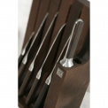 Set of 5 Twin 1731 Knives in Wooden Block - 5