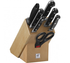 Zestaw 5 noży Professional S w drewnianym bloku