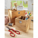 Bamboo Storage Box 11cm for Accessories - 5