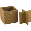Bamboo Storage Box 16cm for Accessories - 12