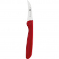 Twin Grip Vegetable Paring Knife 5cm Red