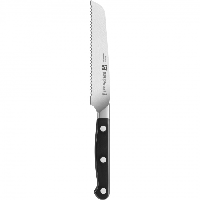 Pro Utility Knife 13cm with Serrated Edge