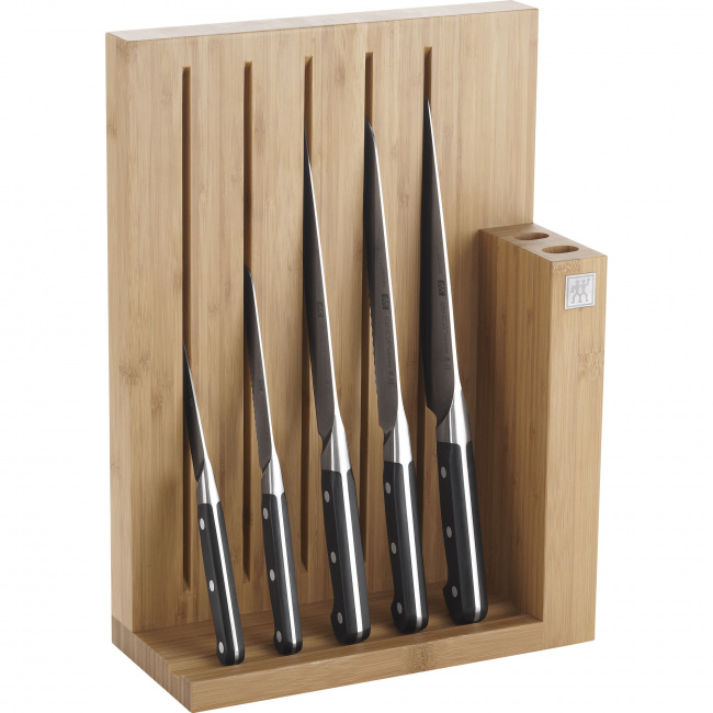Pro Knife Set of 5 in Magnetic Block