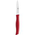Twin Grip Knife 9cm Red Vegetable and Fruit Knife