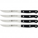 Twin Grip Steak Knife Set of 4 Gourmet - 1