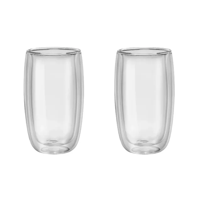 Set of Two Sorrento 350ml Latte Macchiato Glasses