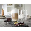 Zestaw dwóch szklanek Sorrento 350ml do latte macchiato - 6